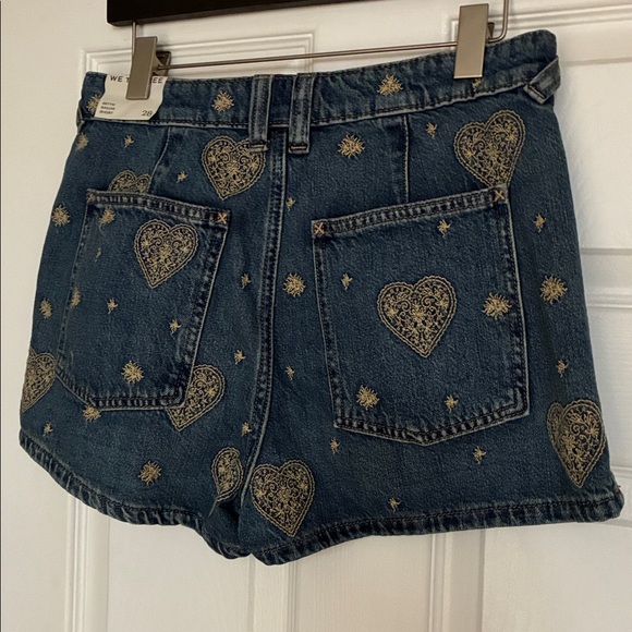 Free People Bettie Embroidered Sailor Shorts - Picture 9 of 10